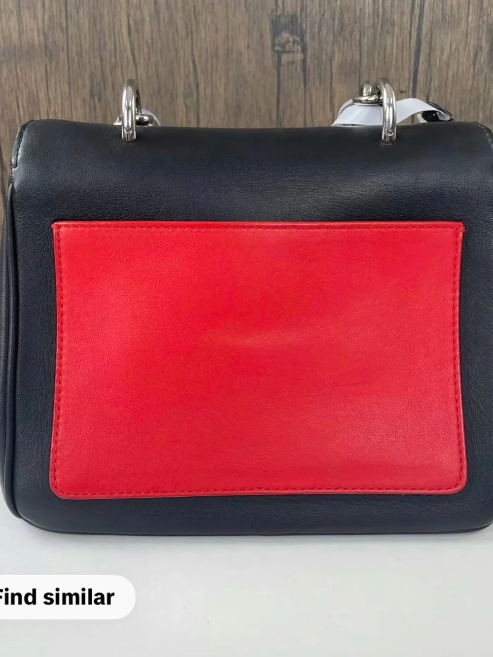 Dior structured satchel